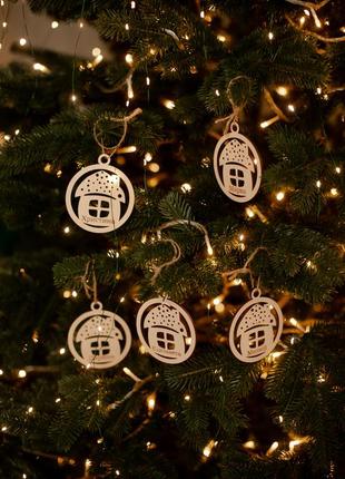 Именные новогодние украшения