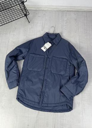 Куртка zara `water repellent` jacket6 фото