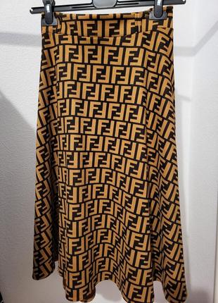 Юбка в стилі fendi