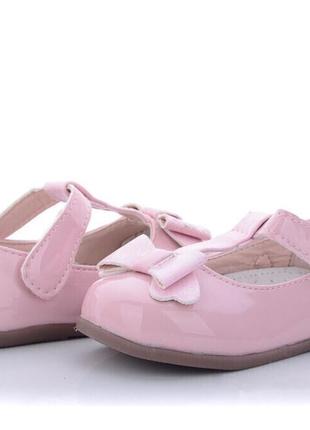Туфлі для дівчаток kimboo fg803-13/24 рожеві 24 розмір