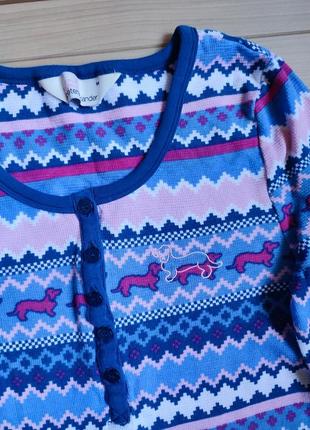 Бавовняна кофта від peter alexander peteralexander із таксою такса 🍁 розмір м/наш 40-42рр