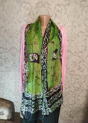 Шелковый шарф