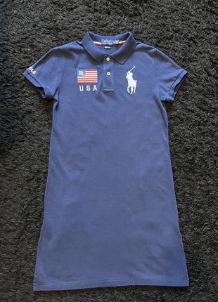 Поло платье Polo Ralph Lauren