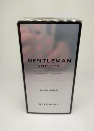 Парфюмированная вода оригинал givenchy gentleman society