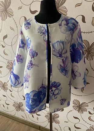 Накидка, легкий кардиган с шелком marina rinaldi