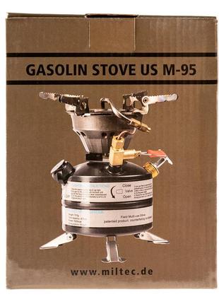 Горелка бензиновая американская us petrol stove m-95 black8 фото