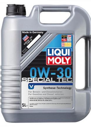 Моторное масло liqui moly special tec v 0w-30  5л. (2853)