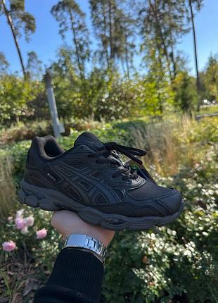 Мужские спортивные кроссовки asics gel-nyc black gore-tex