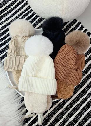 Шапочка з вушками