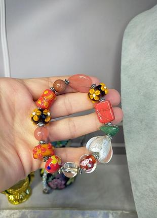 Браслет. лемпворк