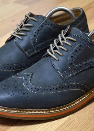 Clarks, оригінал шкіряні туфлі, броги