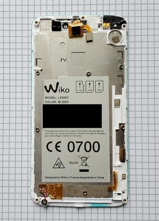 Lcd дисплейный модуль wiko lenny для телефона б/у оригинал