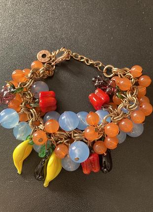 Браслет з муранского скла