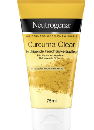 Увлажняющий крем с куркумой neutrogena curcuma clear gesichtscreme, 75 ml