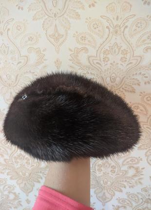 Женская норочная шапка