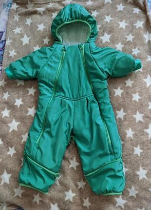 Дитячий демісезонний комбінезон 0-12 місяців