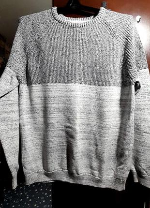 Классический джемпер, тёплый брендовый полувер реглан. унисекс