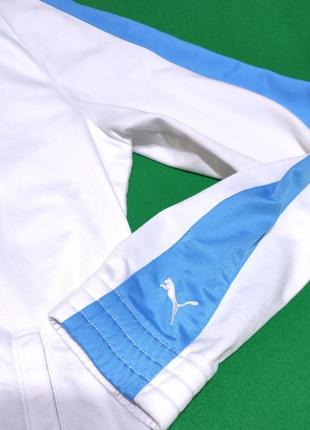 Детская спортивная кофта puma бело-синего цвета, размер 164, 13-14 лет4 фото
