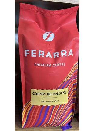 Кава зернова ferarra premium crema irlandese 1 кг