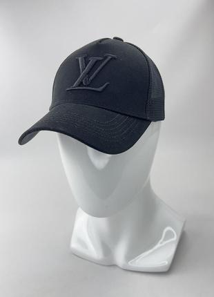 Бейсболка лето котон+сетка