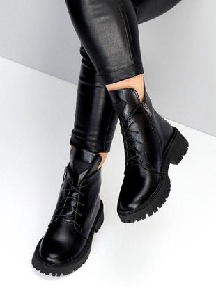 Стильные женские зимние ботинки 💛💙🏆