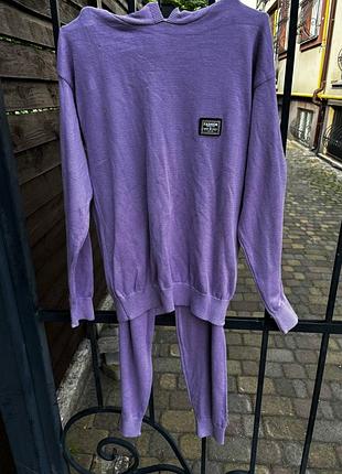 Фото 503. сиреневый костюм трикотажный спортивный костюм на рост 152 см