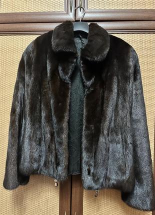 Норковый полушубок