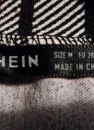 Платье в клетку shein 2
