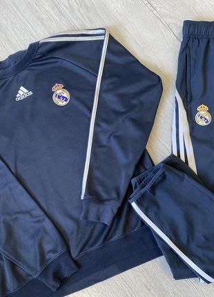 Спортивный мужской костюм adidas real madrid