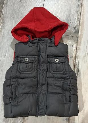 Безрукавка жилетка для хлопчика 12-18 місяців