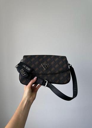 Сумка кросс боди-gu**cordelia shoulder bag Rosso canvas