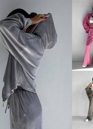 Костюм велюр флис