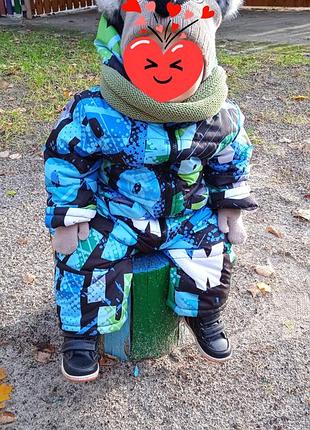 Демисезонный комбинезон на рост 80-90