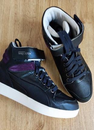 Новые кожаные хайтопы from puma