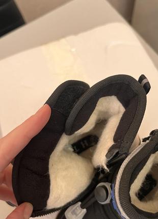 Детские зимние сапоги на овчине