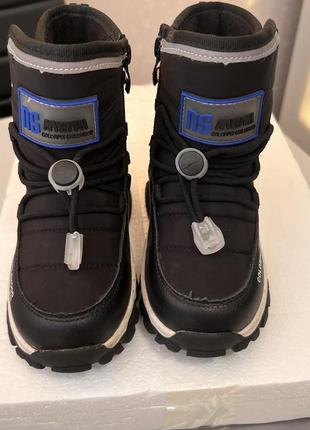 Детские зимние сапоги на овчине