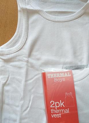 Термобілизна майка поштучно на хлопчика primark 4