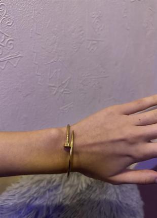 Браслет в стиле cartier новый
