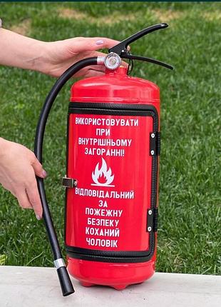 Огнетушитель бар "использовать при внутреннем возгорании"