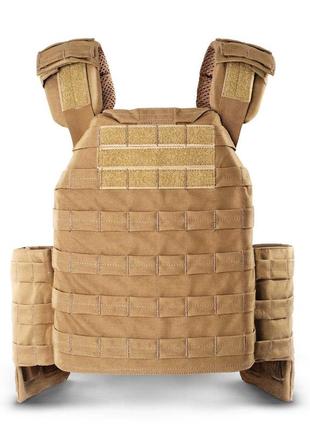 Плитоноска plate carrier coyote  m (90-110+ cm) coyote3 фото