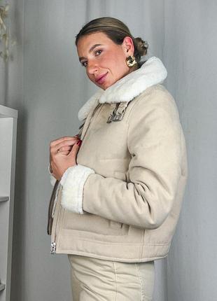 Світла дублянка h&m4 фото