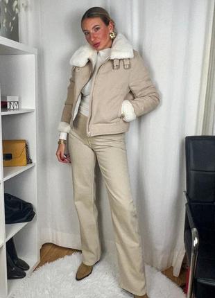 Світла дублянка h&m7 фото