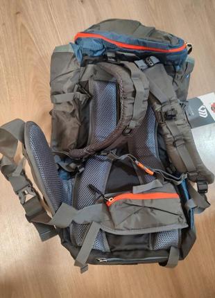 Туристический рюкзак 50л - 55л (модель weikani 65) + влагозащитный чехол