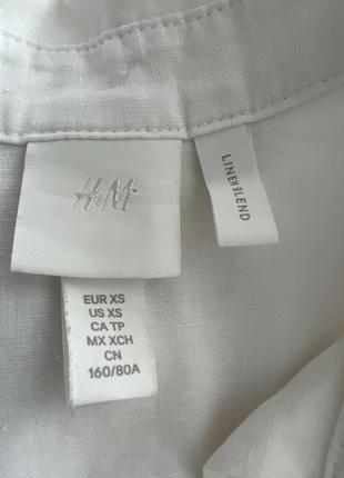 H&m платье рубашка лён хлопок.6 фото