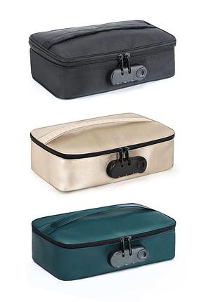 Кейс для игрушек dorcel discreet box luxury green 7