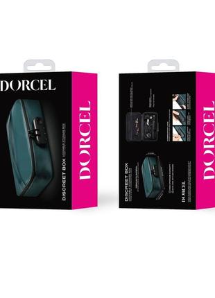 Кейс для игрушек dorcel discreet box luxury green 8