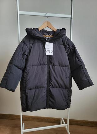 Пуховик пуфер 152 158 164 см zara