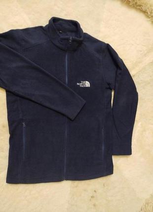 Флісова кофта зіпка з логотипом  the north face