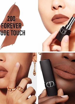 Набор пробников помады dior rouge forever и rouge satin ( оттенков)