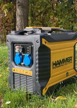 Инверторный генератор hammer hm-g2200 inv, 2,2 квт, состояние идеальное!